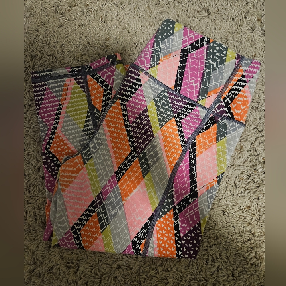 Victoria's Secret Multicolor Patterned Leggings